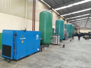 陆河通用储气罐-赛轮金宇轮胎使用现场